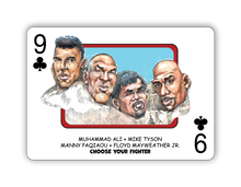 Load image into Gallery viewer, GOAT Deck Single - Choose Your Fighter: Ali • Tyson • Pacquiao • Mayweather