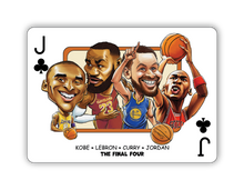 Load image into Gallery viewer, GOAT Deck Single — The Final Four: Kobe • LeBron • Curry • Jordan