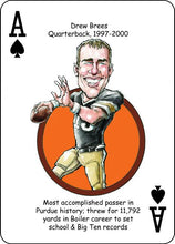 Load image into Gallery viewer, Purdue Football & Basketball Heroes Playing Cards for Boilermaker Fans