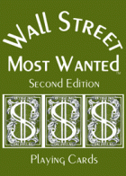 Wall Street Most Wanted Playing Cards