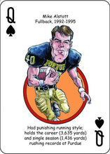 Load image into Gallery viewer, Purdue Football & Basketball Heroes Playing Cards for Boilermaker Fans