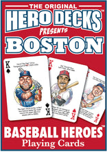 Load image into Gallery viewer, Boston Baseball Heroes Playing Cards for Red Sox Fans (16th Edition)