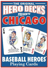 Load image into Gallery viewer, Chicago Baseball Heroes (Northside) Playing Cards for Cubs Fans (8th Edition)