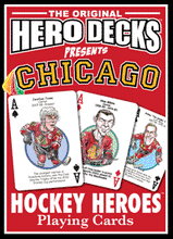 Load image into Gallery viewer, Chicago Hockey Heroes Playing Cards for Blackhawks Fans