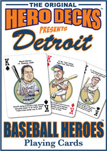 Load image into Gallery viewer, Detroit Baseball Heroes - Playing Cards for Tigers Fans