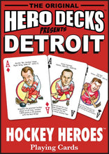 Load image into Gallery viewer, Detroit Hockey Heroes Playing Cards for Redwings Fans
