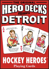 Load image into Gallery viewer, Detroit Hockey Heroes Playing Cards for Redwings Fans