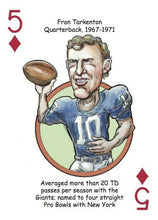 Load image into Gallery viewer, New York Football (NFC) Heroes Playing Cards for Giants Fans
