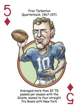 Load image into Gallery viewer, New York Football (NFC) Heroes Playing Cards for Giants Fans