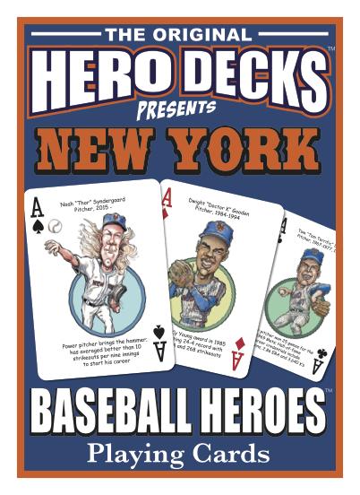 New York (Mets) Baseball Heroes Playing Cards