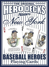 Load image into Gallery viewer, New York Baseball Heroes (Yankees) Playing Cards