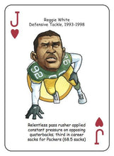 Load image into Gallery viewer, Green Bay Football Heroes Playing Cards for Packers Fans - 13th Edition