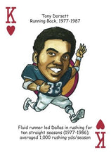 Load image into Gallery viewer, Dallas Football Heroes Playing Cards for Cowboys Fans
