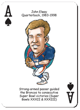 Load image into Gallery viewer, Denver Football Heroes Playing Cards for Broncos Fans
