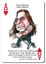 Load image into Gallery viewer, Rock n Roll Heroes Playing Cards
