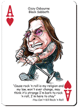 Load image into Gallery viewer, Rock n Roll Heroes Playing Cards