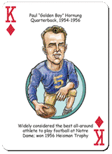 Load image into Gallery viewer, Irish (Notre Dame) Football Heroes Playing Cards for Fighting Irish Fans

