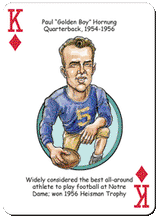 Load image into Gallery viewer, Irish (Notre Dame) Football Heroes Playing Cards for Fighting Irish Fans