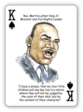 Load image into Gallery viewer, Black America Hero Deck Playing Cards
