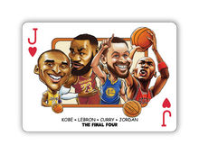 Load image into Gallery viewer, GOAT Deck Single — The Final Four: Kobe • LeBron • Curry • Jordan
