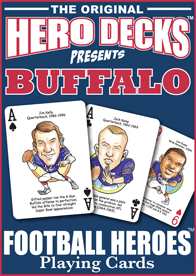 Buffalo Football Heroes Playing Cards for Bills Fans