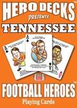 Load image into Gallery viewer, Tennessee Football Heroes Playing Cards for Volunteers Fans
