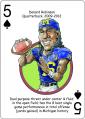 Load image into Gallery viewer, Michigan Football Heroes Playing Cards for Wolverine Fans
