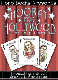 Hooray for Hollywood Playing Cards of the Greatest Movie Lines