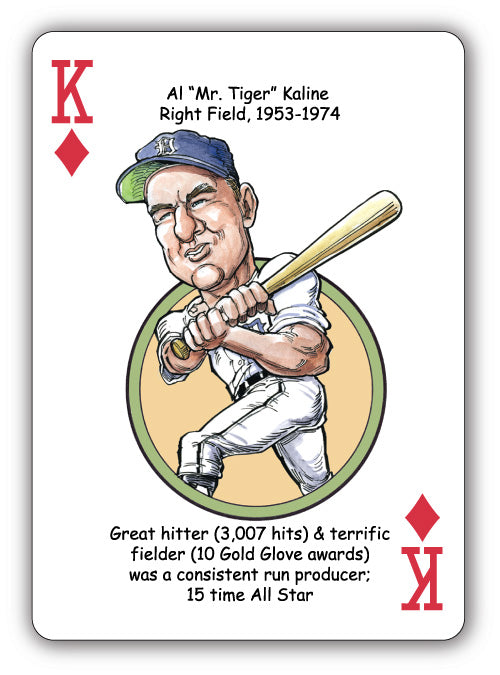 Detroit Baseball Heroes - Playing Cards for Tigers Fans – Hero Decks