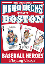 Load image into Gallery viewer, Boston Baseball Heroes Playing Cards for Red Sox Fans (16th Edition)
