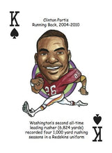 Load image into Gallery viewer, Washington Football Heroes Playing Cards for Football Team Fans
