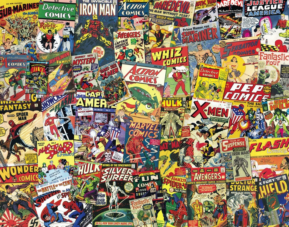 Collectors Edition Comic Book Jigsaw Puzzle