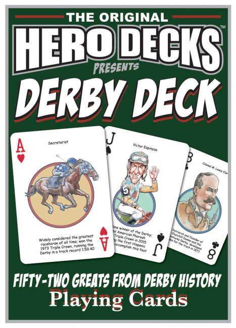 Derby Heroes Playing Cards for Horse Racing Fans
