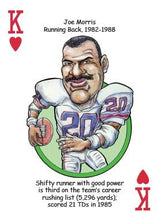 Load image into Gallery viewer, New York Football (NFC) Heroes Playing Cards for Giants Fans
