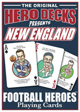 Load image into Gallery viewer, New England Football Heroes - Playing Cards for Patriots Fans
