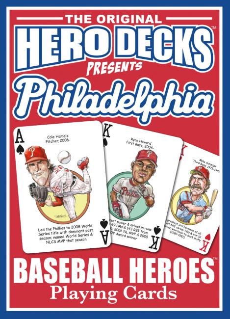 Philadelphia Baseball Heroes Playing Cards for Phillies Fans