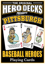 Load image into Gallery viewer, Pittsburgh Baseball Heroes Playing Cards for Pirates Fans
