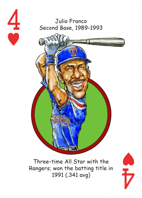 Texas Baseball Heroes Playing Cards for Rangers Fans – Hero Decks