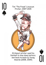 Load image into Gallery viewer, San Francisco Baseball Heroes Playing Cards for Giants Fans
