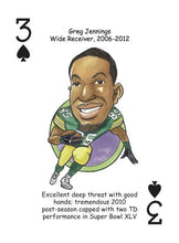 Load image into Gallery viewer, Green Bay Football Heroes Playing Cards for Packers Fans
