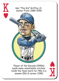 Seattle Baseball Heroes Playing Cards for Mariners Fans – Hero Decks