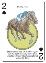 Load image into Gallery viewer, Derby Heroes Playing Cards for Horse Racing Fans
